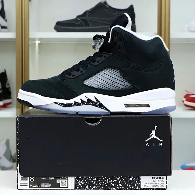 1st Kicks Shoes 5 1959 RETRO JORDAN 'OREO' AIR Kimikick Comfortable 1205